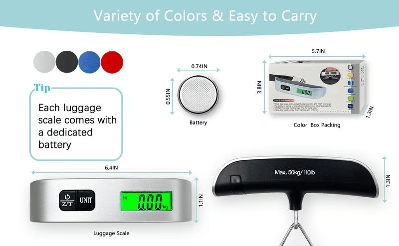 Portable Digital Luggage Scale PRO