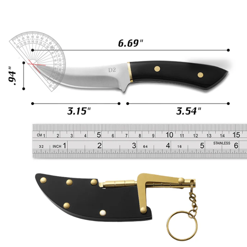 D2 All-in-One Swift Cut Portable Knife