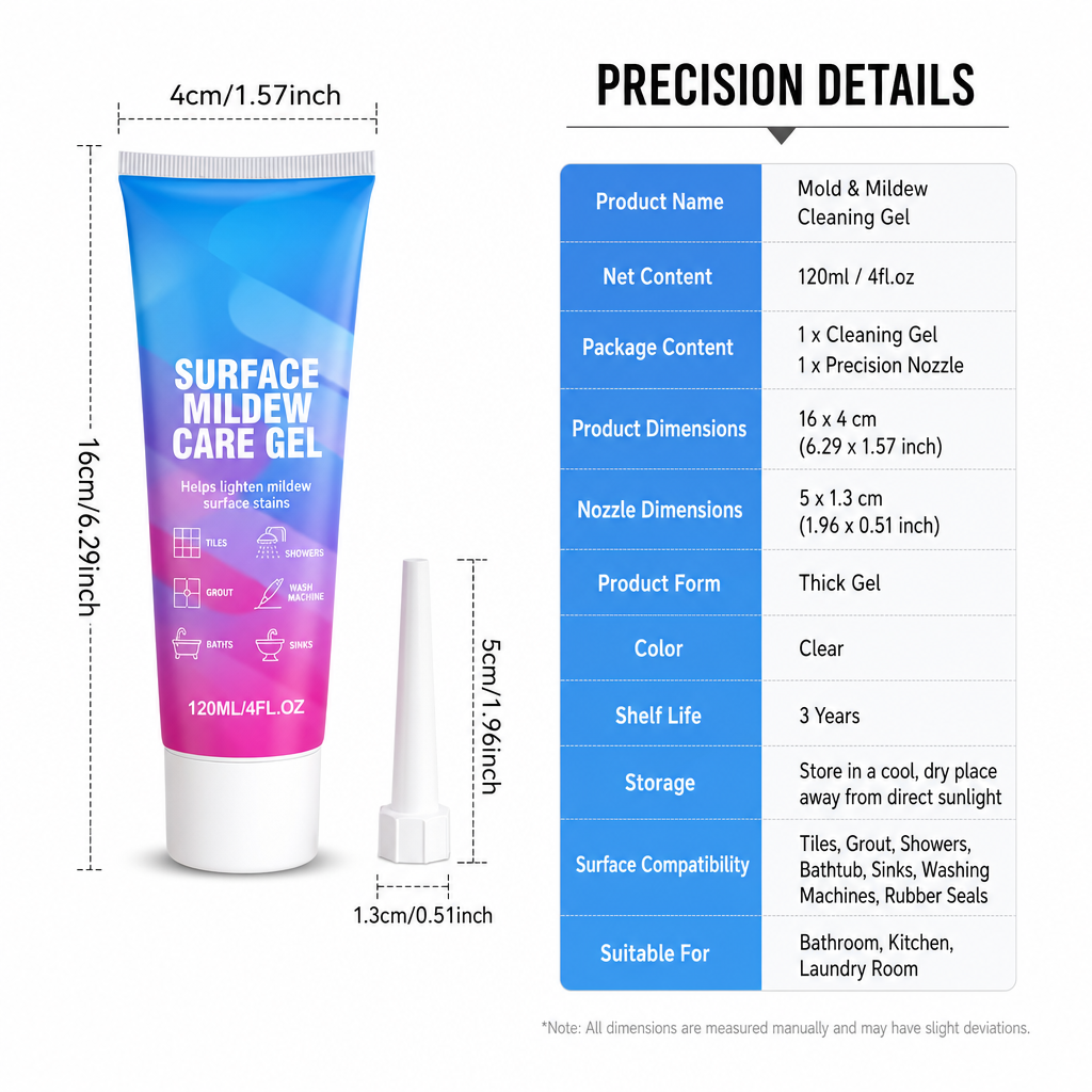 Mold & Mildew Cleaning Gel