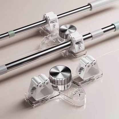 Creative Suction Cup Mop Clamp