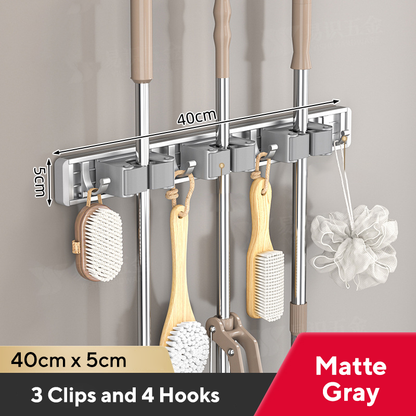 Mop Broom Holder Rack