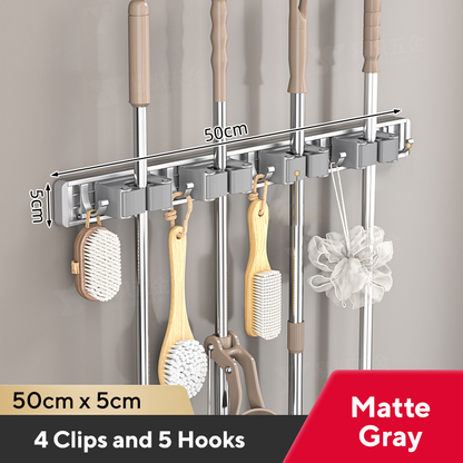 Mop Broom Holder Rack