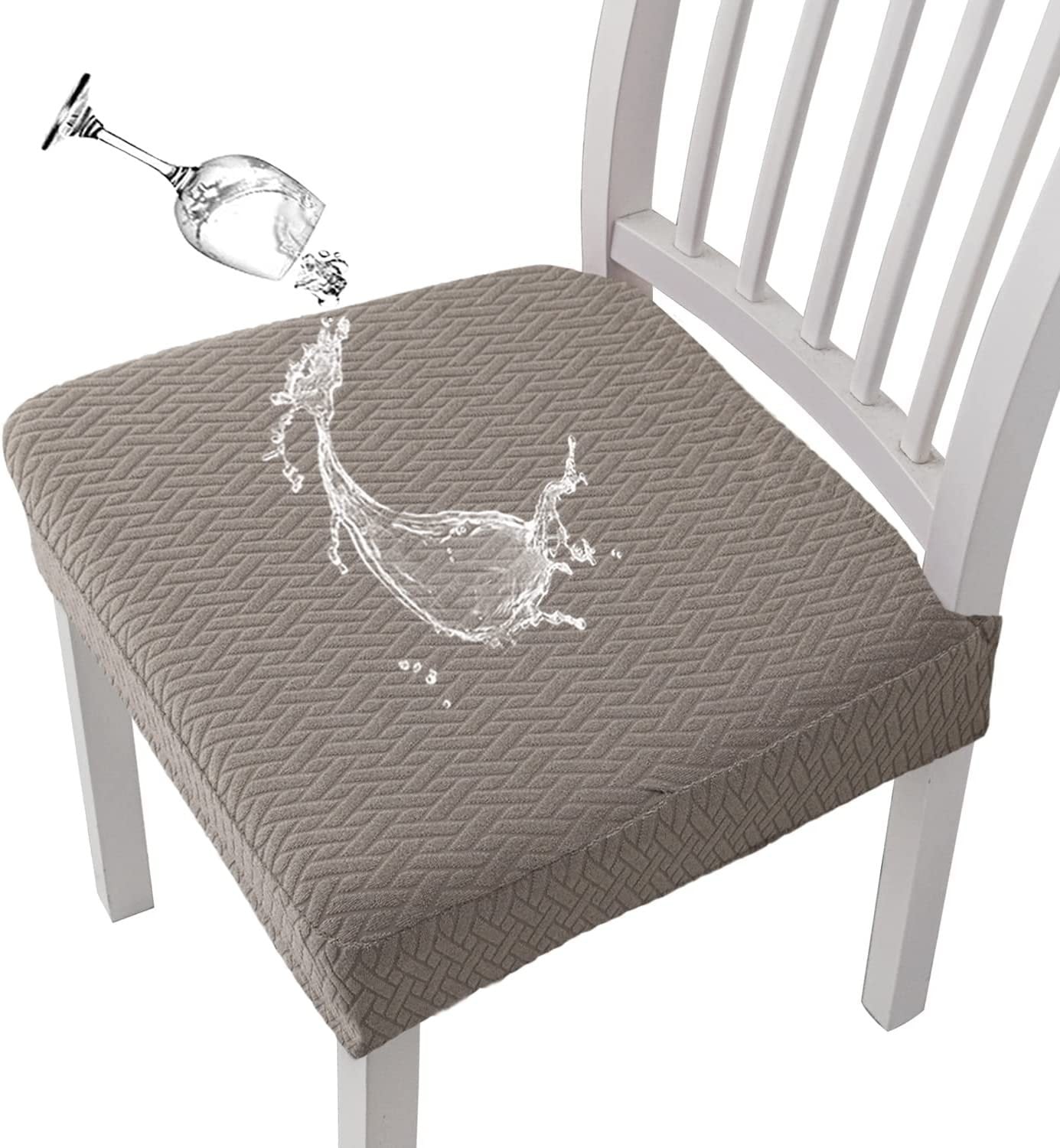 Waterproof Jacquard Chair Seat Covers! Durable, Stylish & Easy-Clean
