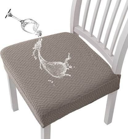 Waterproof Jacquard Chair Seat Covers! Durable, Stylish & Easy-Clean