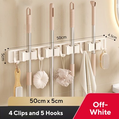 Mop Broom Holder Rack