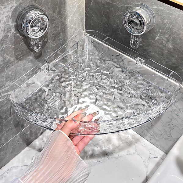 No-Drill Clear Wall Caddy PRO