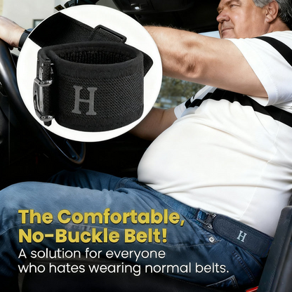 Tactical Metal Hook Elastic Belt