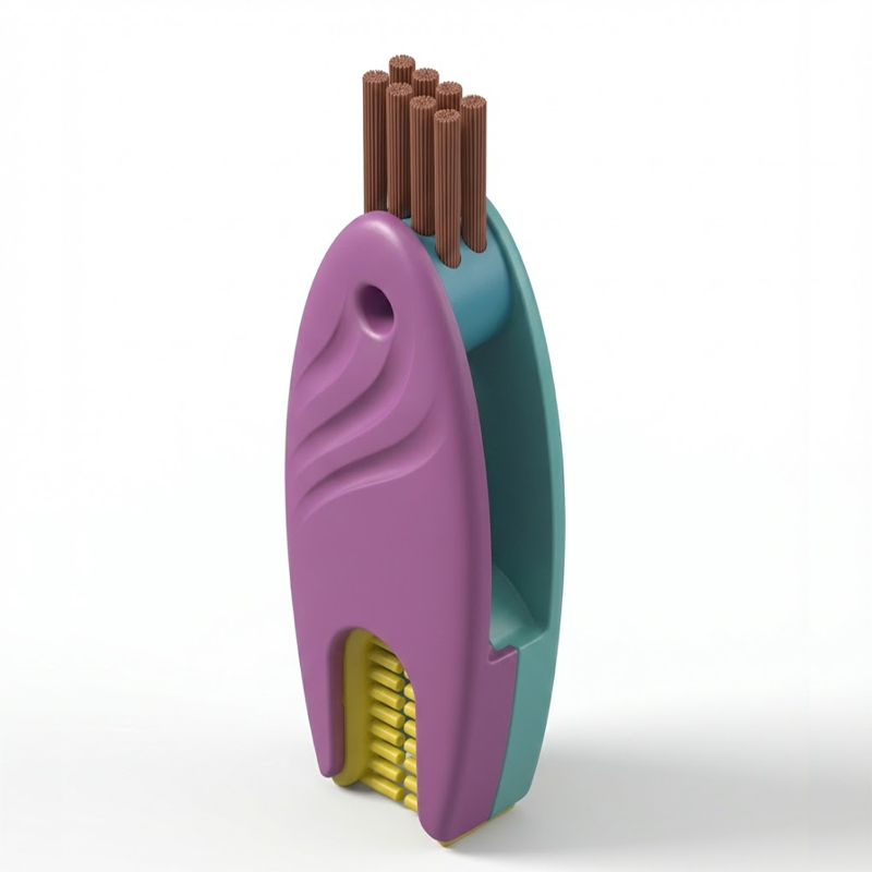 3 in 1 Cup Lid Gap Cleaning Brush