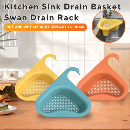 Kitchen Sink Drain Basket Swan Drain Rack