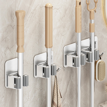 Metal Broom & Mop Holder