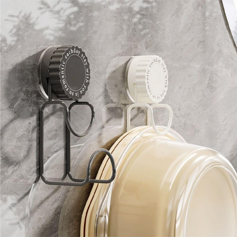 360° Rotating Suction Wall Hook