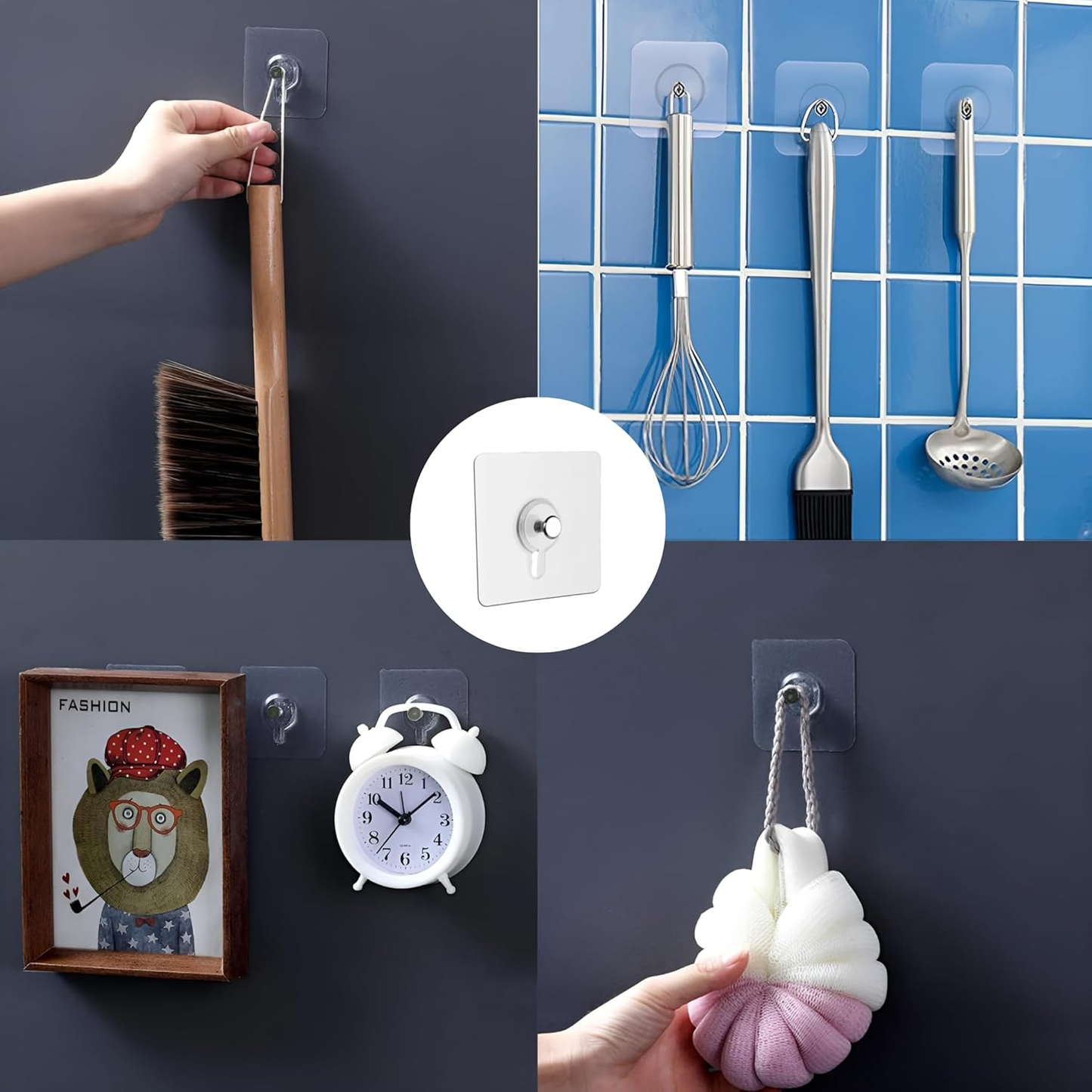 Self-Adhesive Screw Hooks