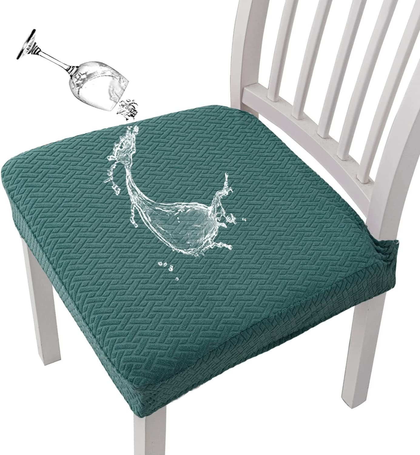 Waterproof Jacquard Chair Seat Covers! Durable, Stylish & Easy-Clean