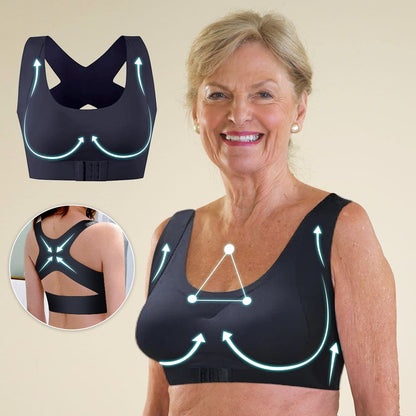Posture-Perfect Wireless Bra – All-Day Comfort, Breathable & Summer-Ready 💕