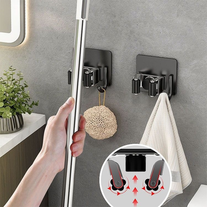 Metal Broom & Mop Holder