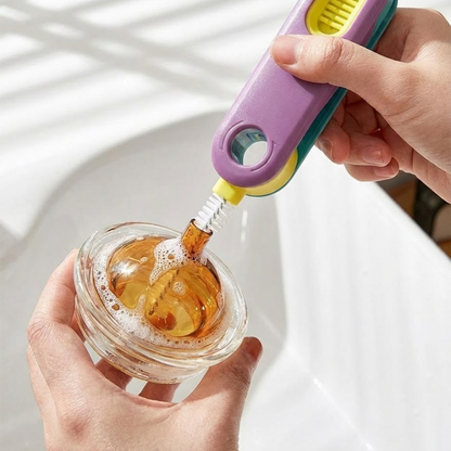 3 in 1 Cup Lid Gap Cleaning Brush