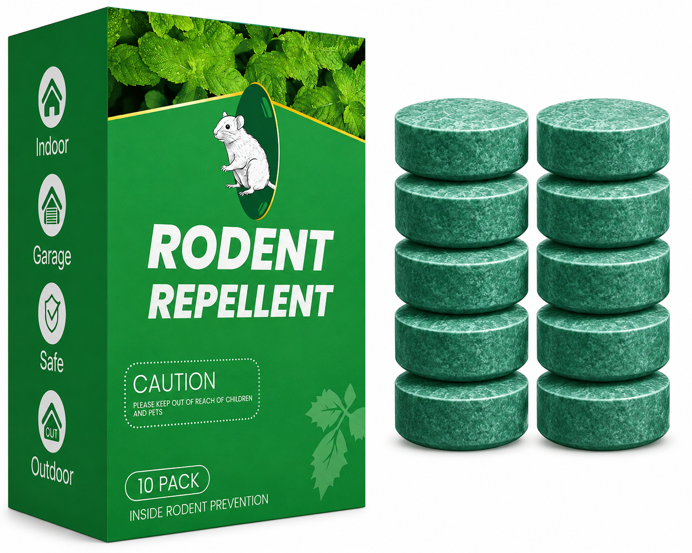 Rodent Repellent Peppermint Oil Control Pest Repellent Pods For Vehicle & Home Pro