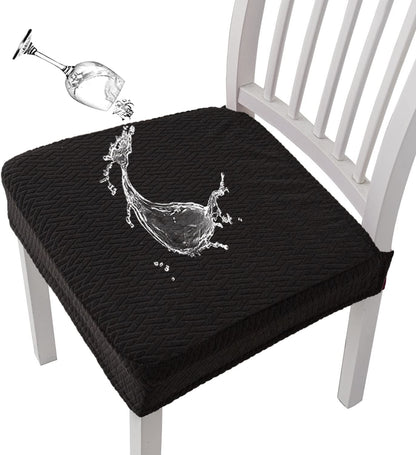 Waterproof Jacquard Chair Seat Covers! Durable, Stylish & Easy-Clean