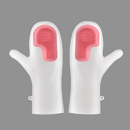 Scrubber Dishwashing Gloves