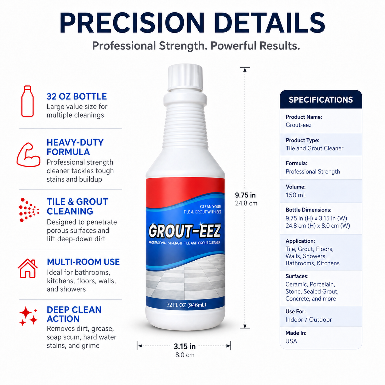 Super Heavy-Duty Grout Cleaner