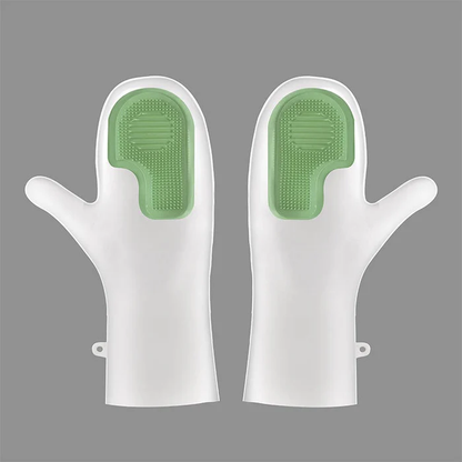 Scrubber Dishwashing Gloves