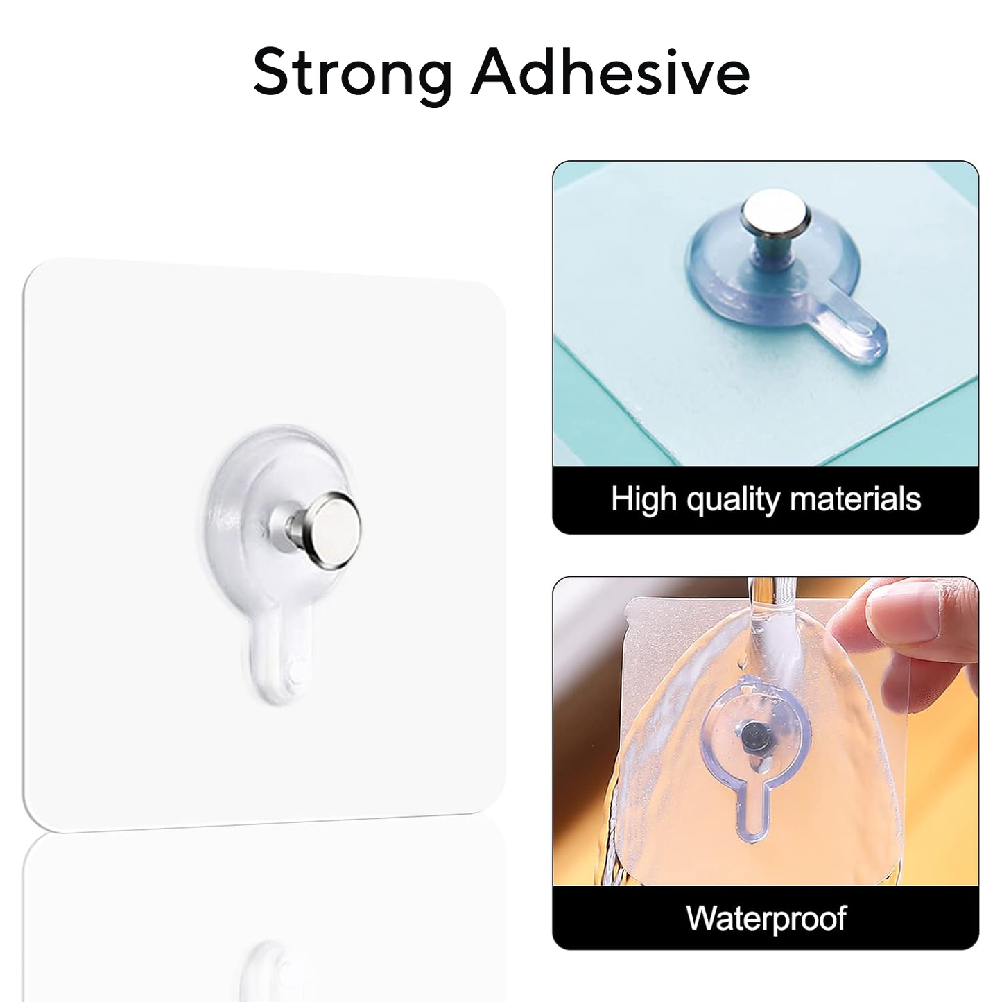 Self-Adhesive Screw Hooks