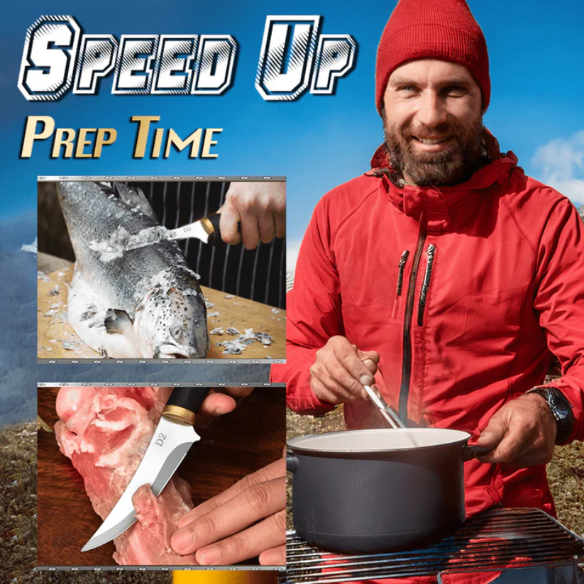 D2 All-in-One Swift Cut Portable Knife