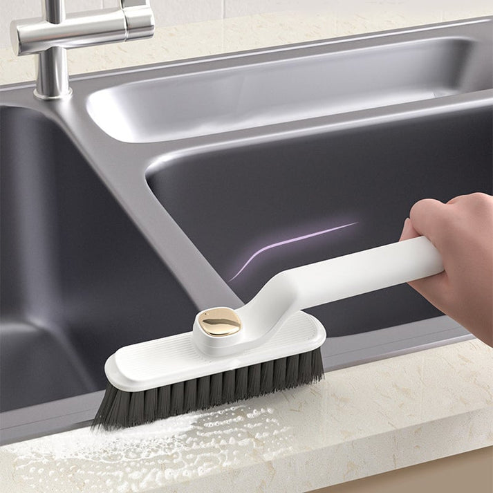 Multi-Function Rotating Hard Bristle Cleaning Brush