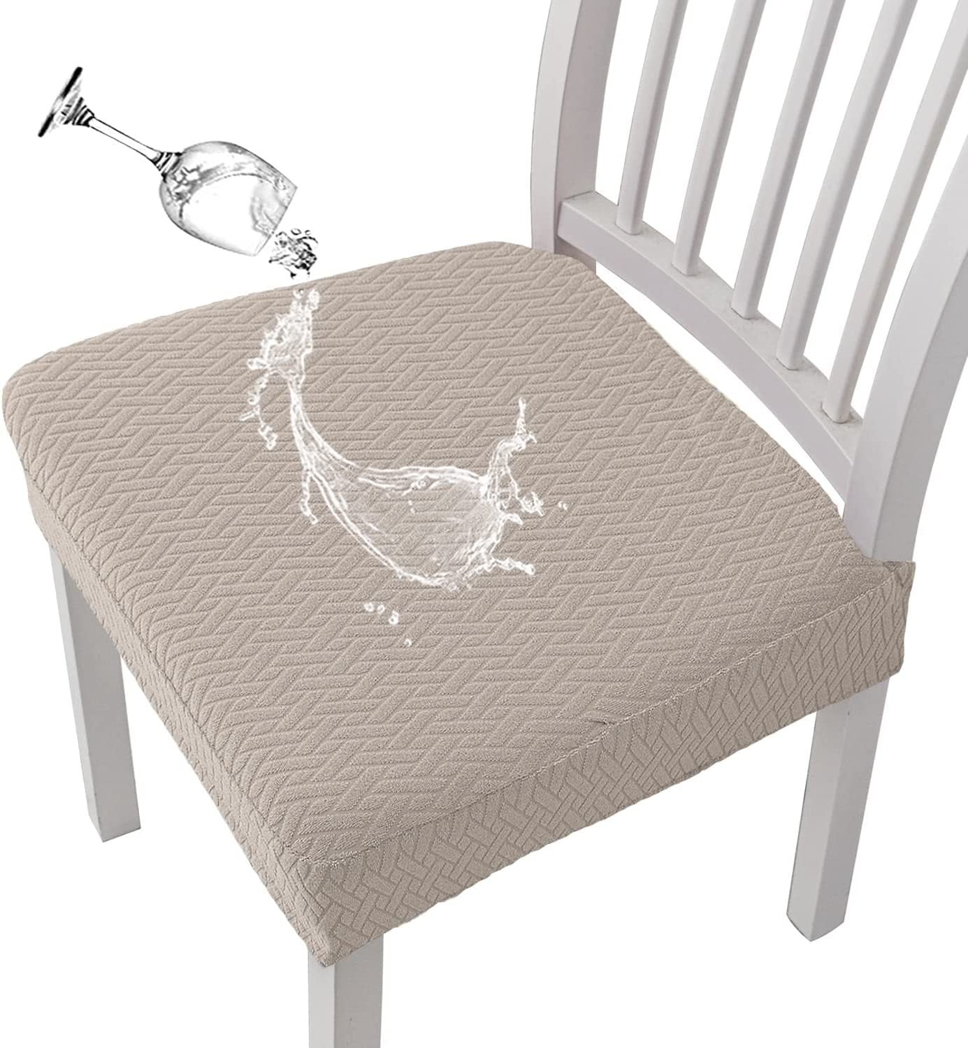 Waterproof Jacquard Chair Seat Covers! Durable, Stylish & Easy-Clean