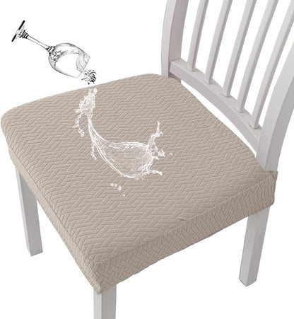 Waterproof Jacquard Chair Seat Covers! Durable, Stylish & Easy-Clean