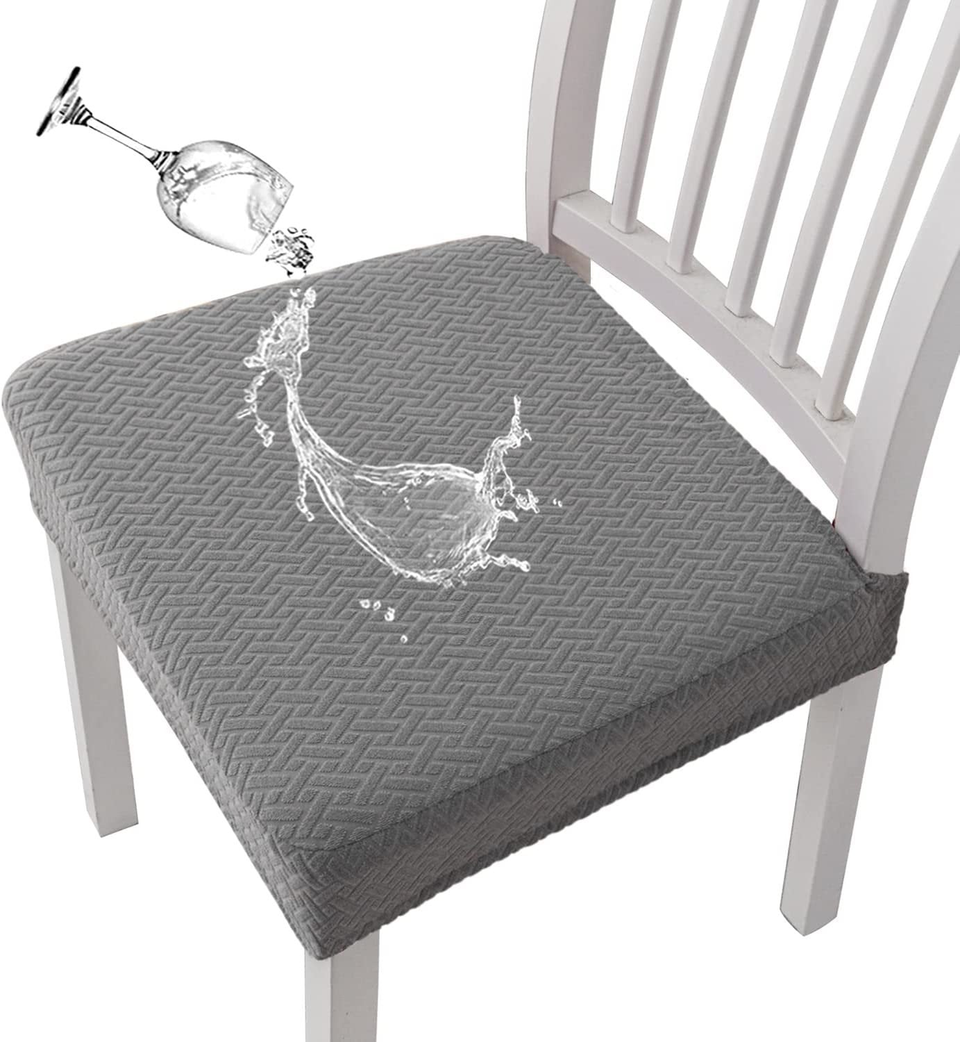 Waterproof Jacquard Chair Seat Covers! Durable, Stylish & Easy-Clean