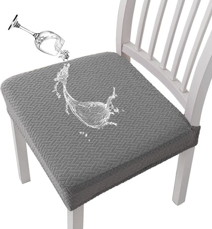 Waterproof Jacquard Chair Seat Covers! Durable, Stylish & Easy-Clean
