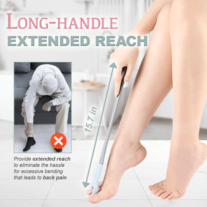 Easy-Reach Deep Cleaning Foot Brush