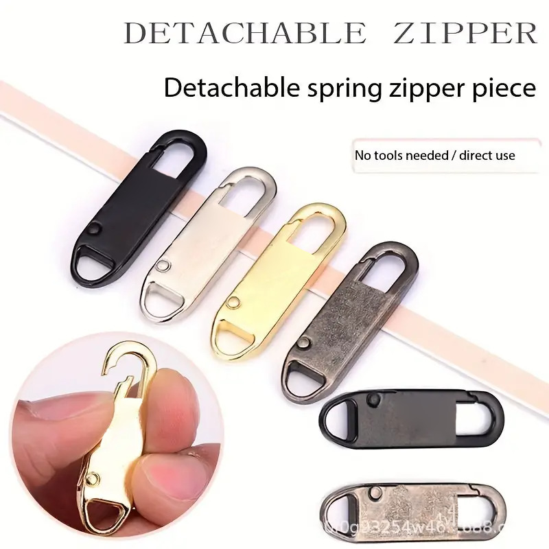 Universal Detachable Zipper Sliders