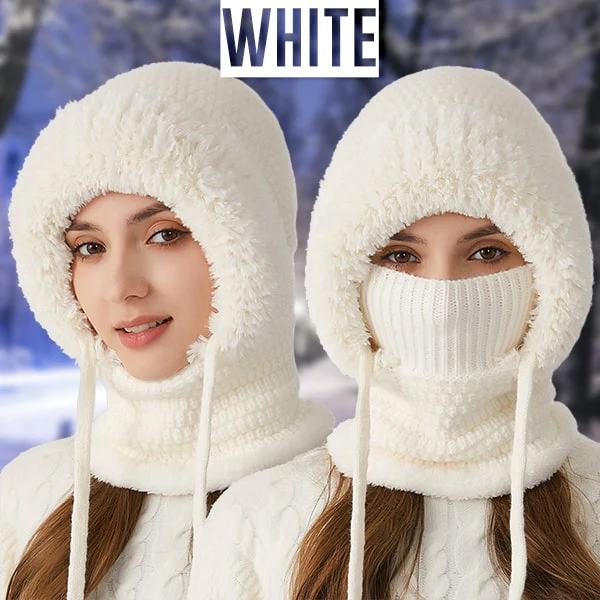 4-in-1 Full-Covering Winter Beanie Hat