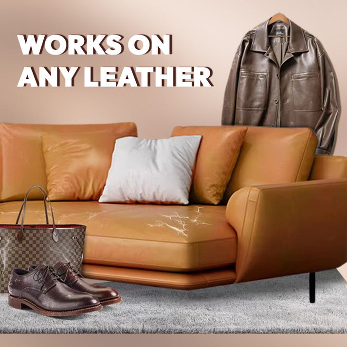 Leather Care & Cleaning Cream with Sponge
