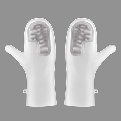 Scrubber Dishwashing Gloves