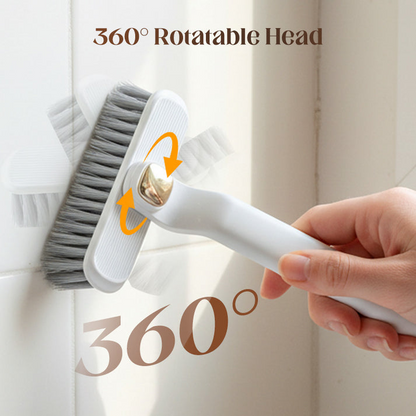 Multi-Function Rotating Hard Bristle Cleaning Brush