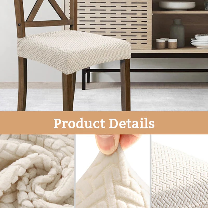Waterproof Jacquard Chair Seat Covers! Durable, Stylish & Easy-Clean