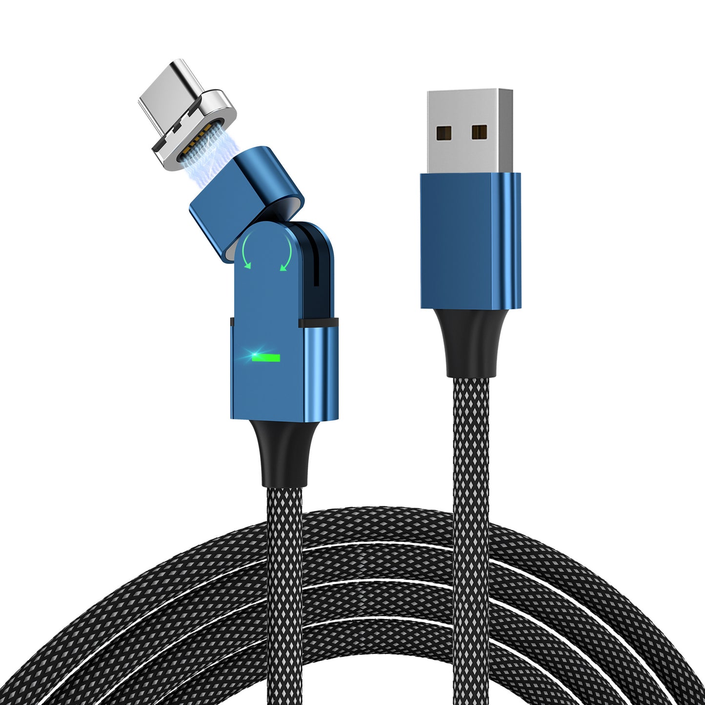 Magic Spin Cable- Fast Charging Cable for Mobile Phones and Electronics
