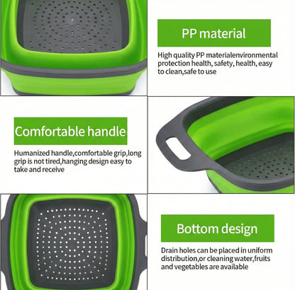 Collapsible Silicone Drain Basket
