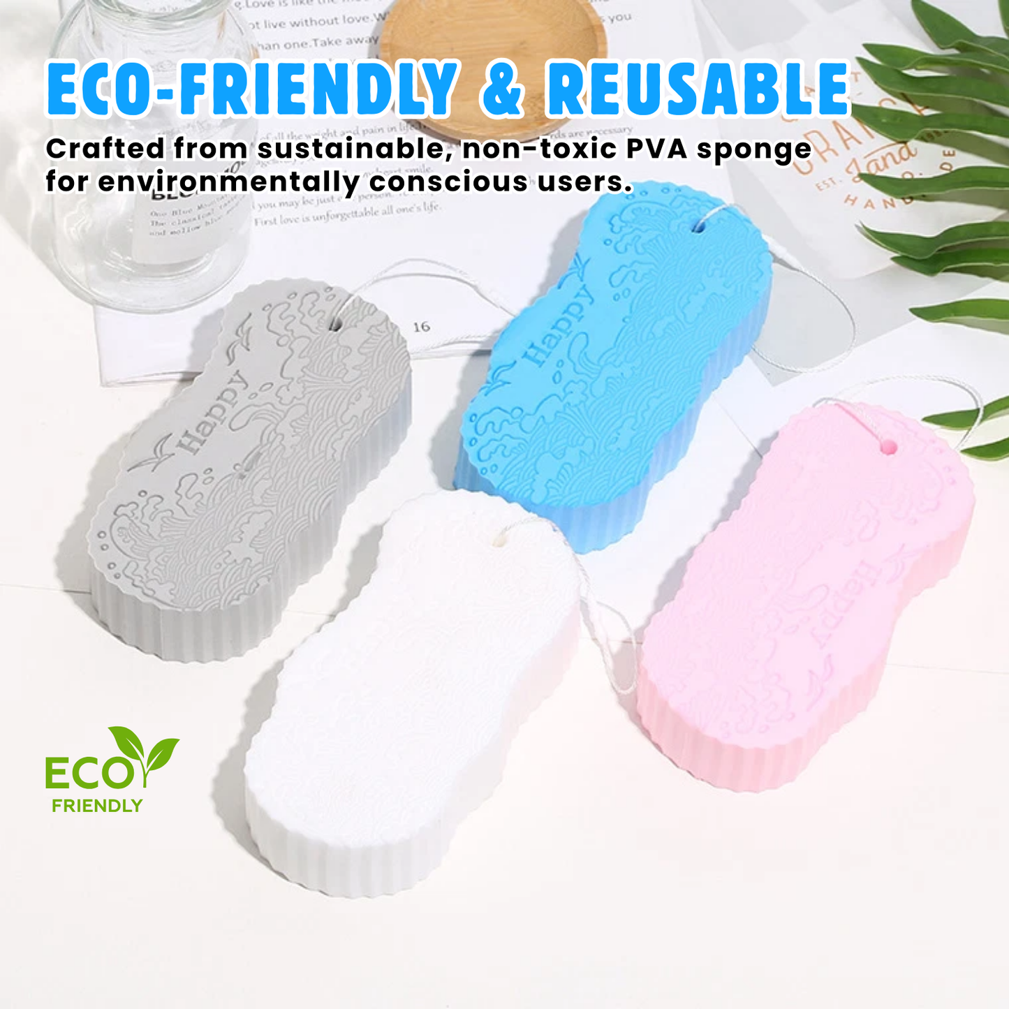 Super Soft Exfoliating Bath Sponge PRO