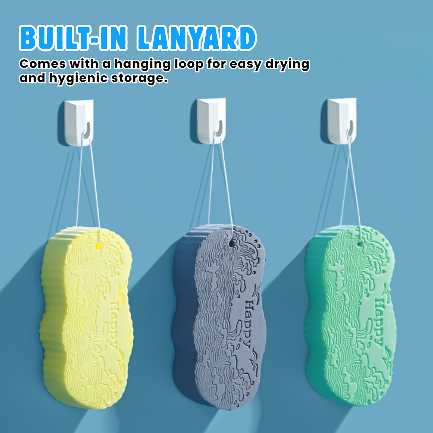 Super Soft Exfoliating Bath Sponge PRO