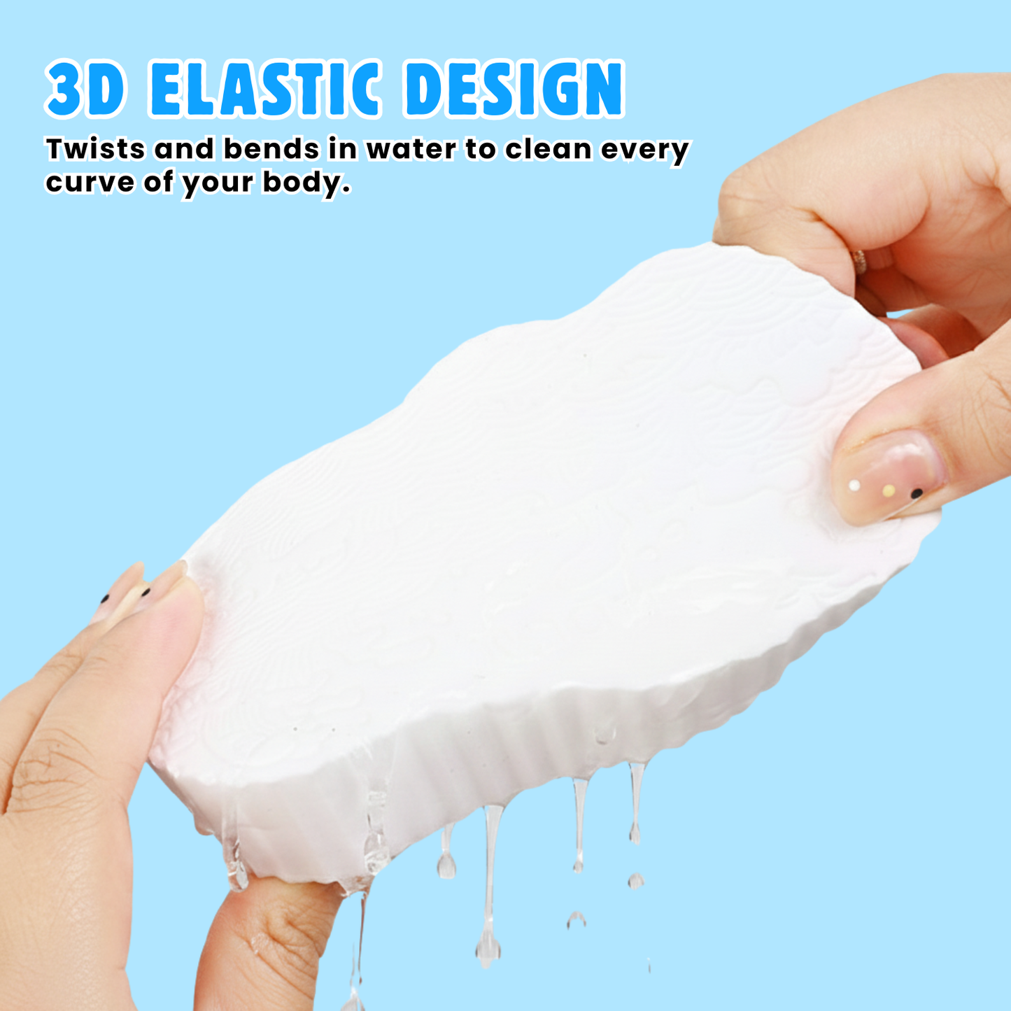 Super Soft Exfoliating Bath Sponge PRO