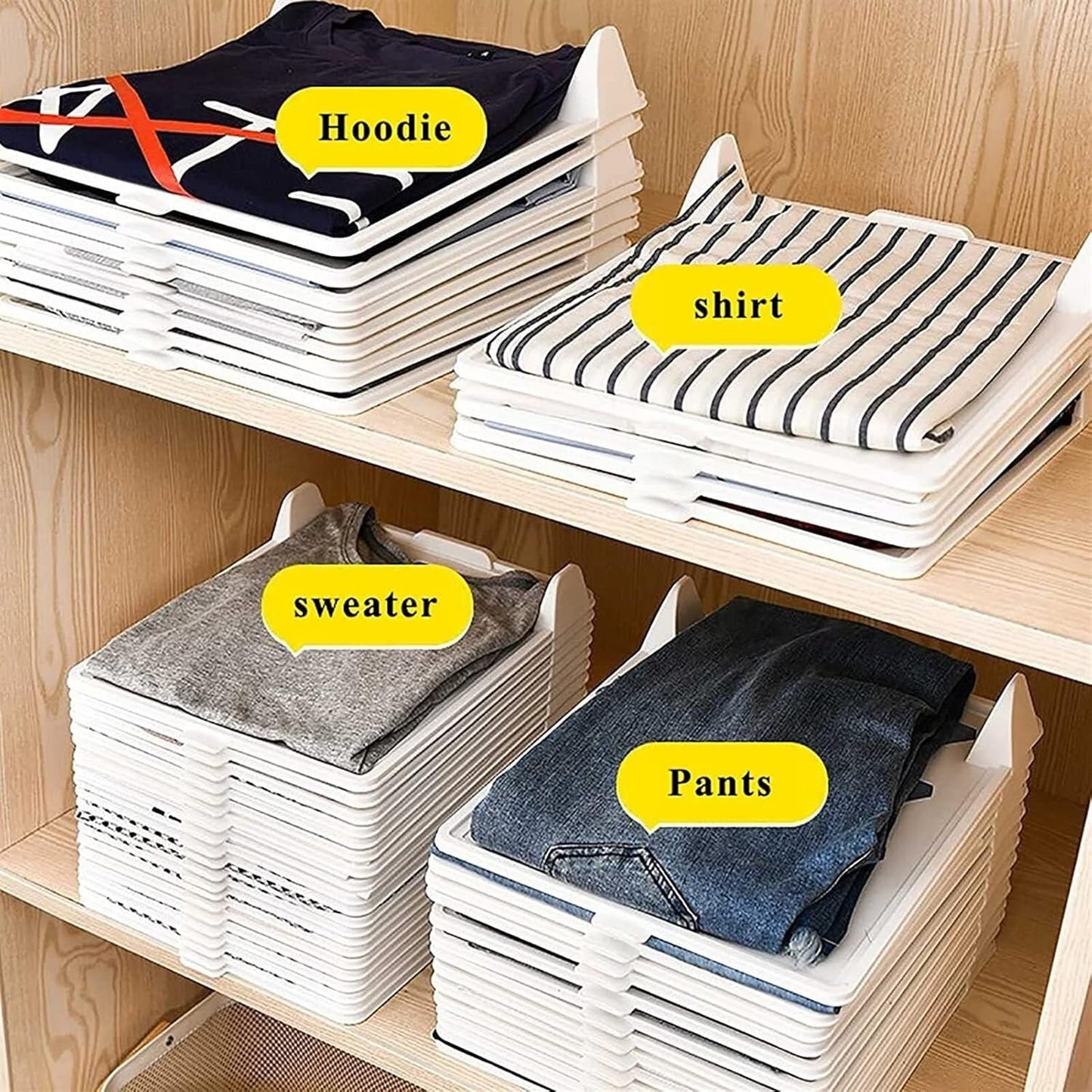Lazy People Clothes Organizer Fold Clothes (5 PCS)