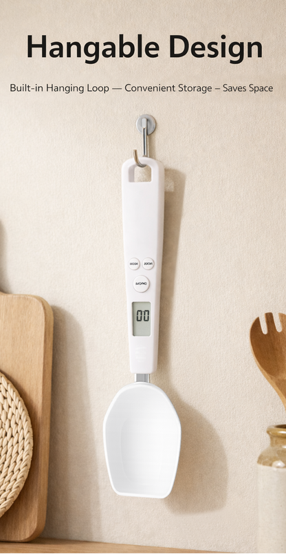 Precision Digital Spoon Scale with 0.1g Accuracy