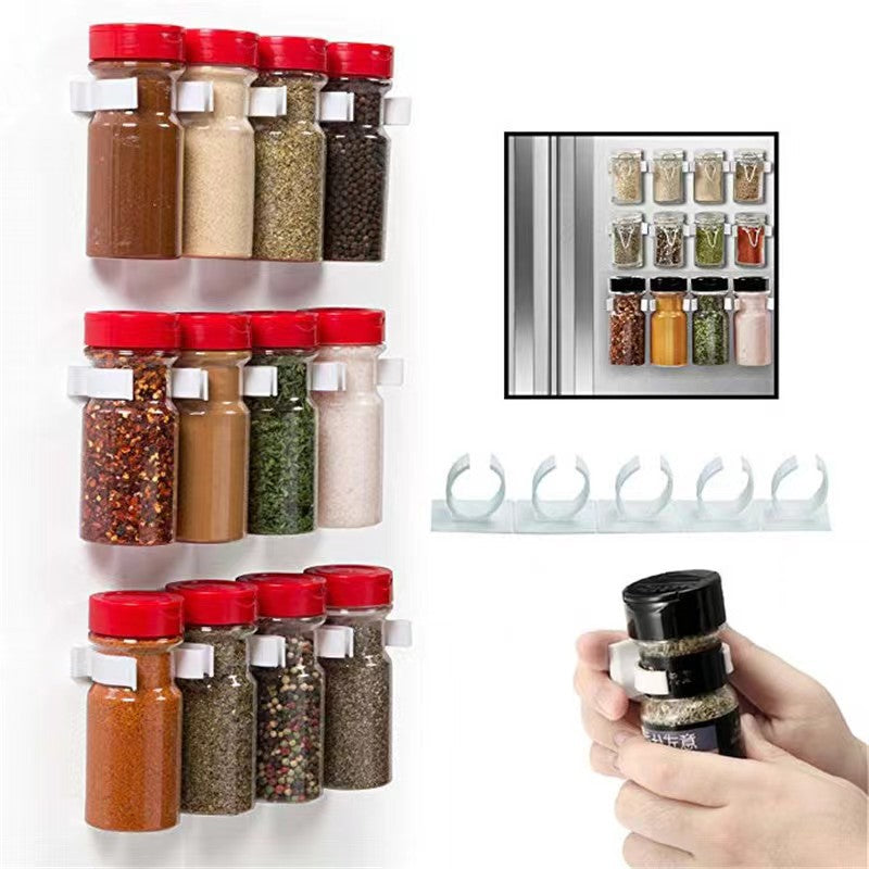 Crazy Chef Spice Clips Gripper Organizer Holds