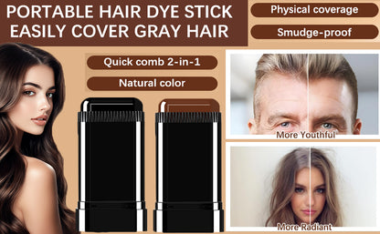 2-in-1 Hair Color Stick & Comb