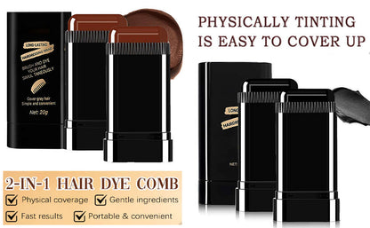 2-in-1 Hair Color Stick & Comb