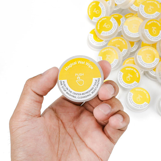 Lemon Scented Hand Wipes (10 PCS)